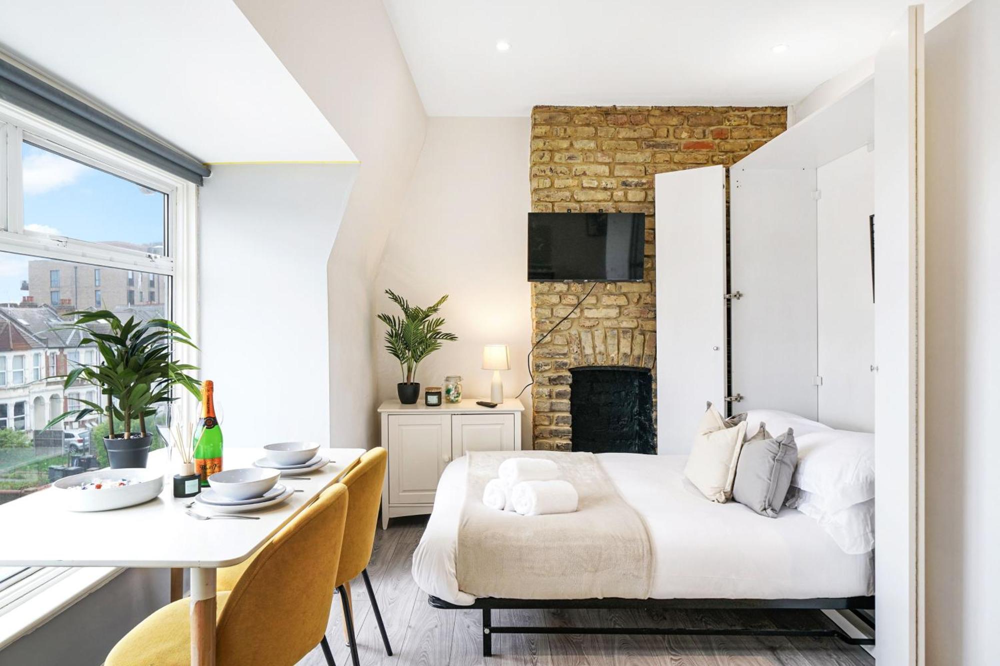 Studio Apartments London With Free Wifi Eksteriør billede